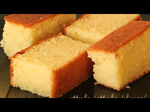 The Best Butter Cake | Butter Sponge Cake | Sponge Cake