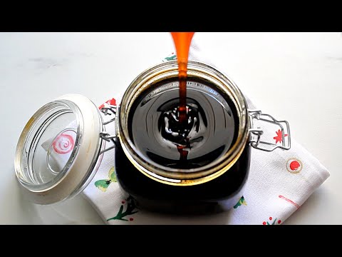 Homemade Treacle | How to Make Treacle | Dark Caramel Syrup Recipe