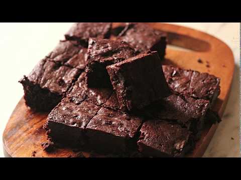 The Best Fudgy Brownie Recipe | Double Chocolate Fudge Brownies