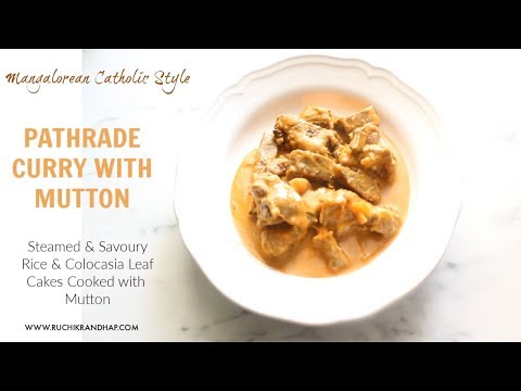 Pathrade Curry with Mutton | Pathrode Curry