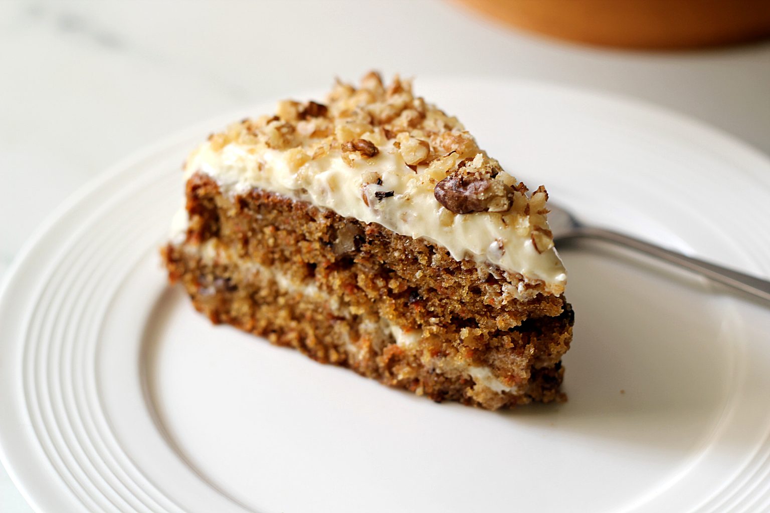 Carrot Cake with Cream Cheese Frosting + Video! - Ruchik Randhap