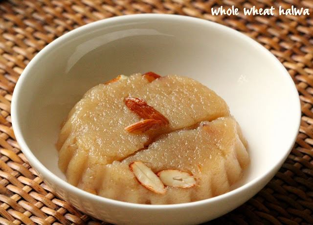 Aate Ka Halwa (Whole Wheat Halwa)