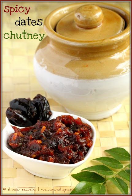 Spicy Dates Chutney (Pickle)