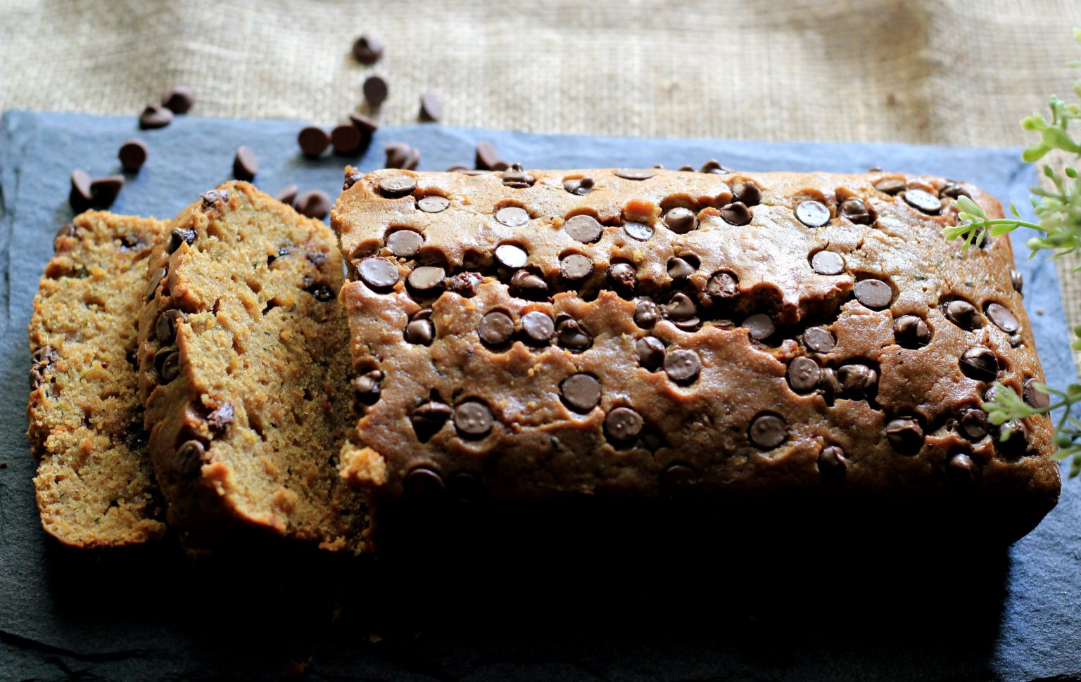 Whole Wheat, Chocolate Chip, Zucchini Bread Ruchik Randhap