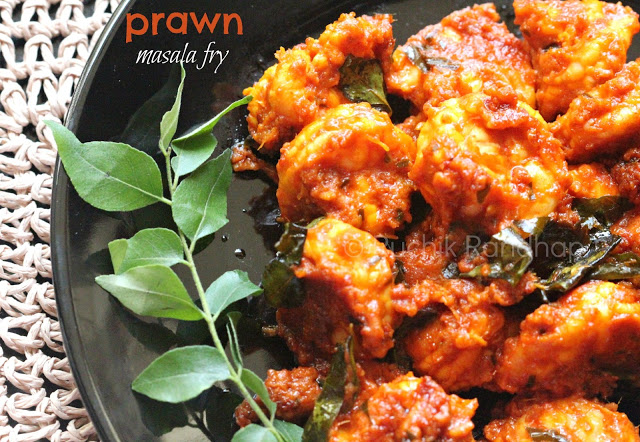 Prawn Masala Fry – When The Hubby Cooks