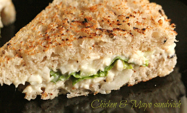 Simple Chicken & Mayo Sandwich + Video!