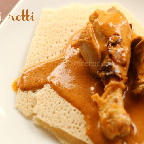 Korry Roti Kori Rotti | Mangalorean Bunt Style Spicy Chicken Curry - Ruchik Randhap