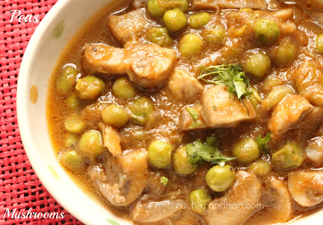 Peas & Mushroom Kurma