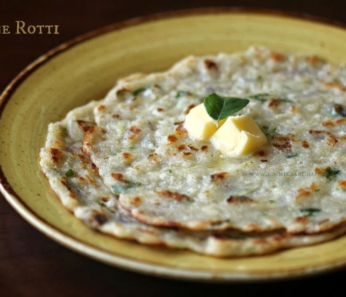 Sajjige Rotti/Rulavachi Bhakri (Semolina Pancake)