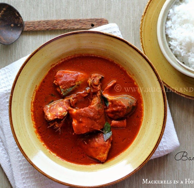 Bangude Puli Munchi ~ Mangalorean Bunt Style Fish in a Hot & Sour Gravy