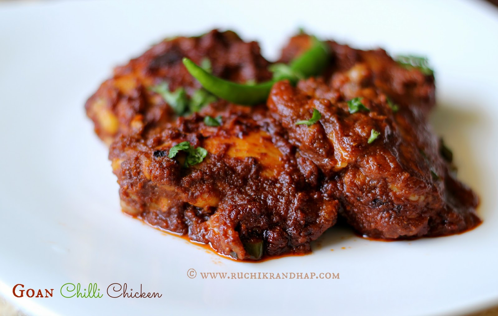 Goan Chilli Chicken Ruchik Randhap