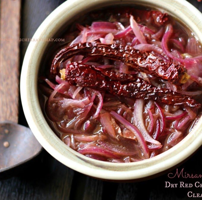 Mirsangiso Saar (Dry Red Chilly and Onion Clear Soup) ~ When The Hubby Cooks!