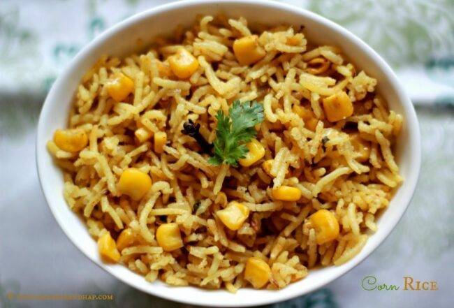 Round Corn Rice Corn Rice - Ruchik Randhap