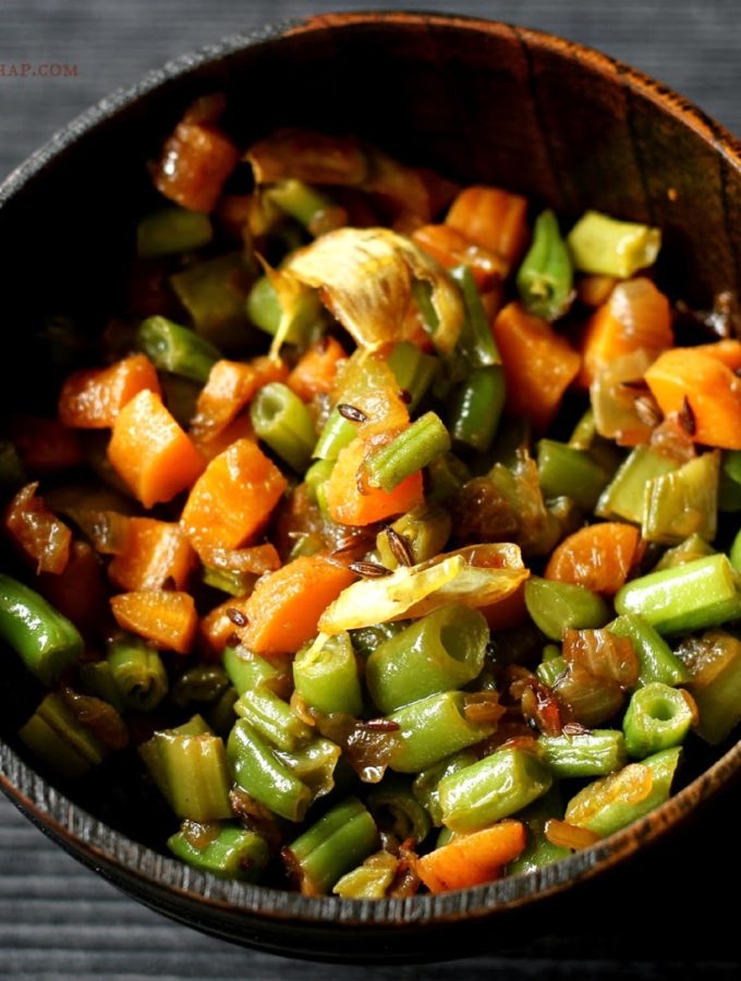 Beans & Carrot Stir Fry
