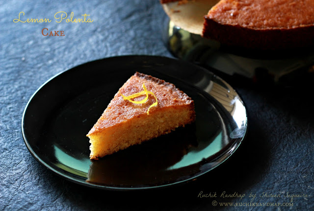 Lemon Polenta Cake ~ Gluten Free