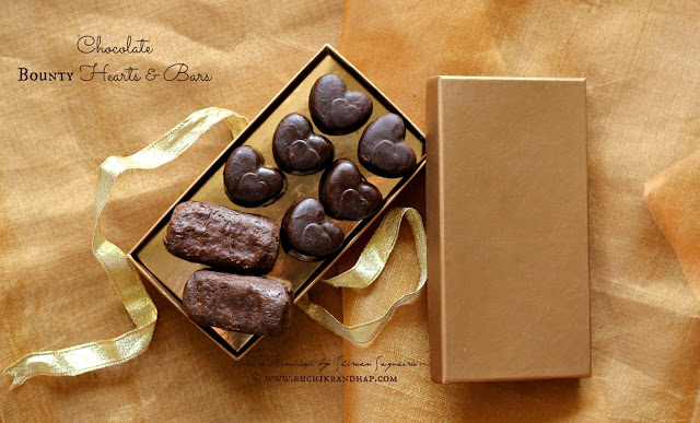 Homemade Bounty Chocolate