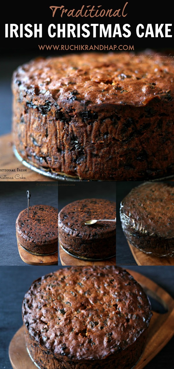 Traditional Irish Christmas Cake Ruchik Randhap