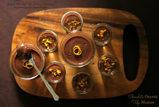 Chocolate Orange Tofu Mousse