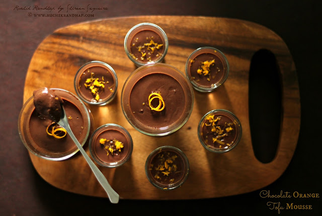 Chocolate orange tofu mousse & summing up a year that was!