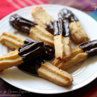 Spritzgebäck ~ Spritz Cookies (German Christmas Cookies) - Ruchik Randhap