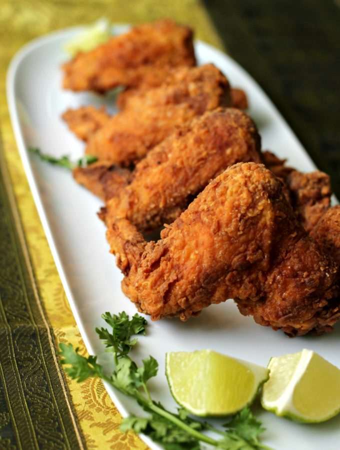 Crispy Chicken Wings ~ Indian Style