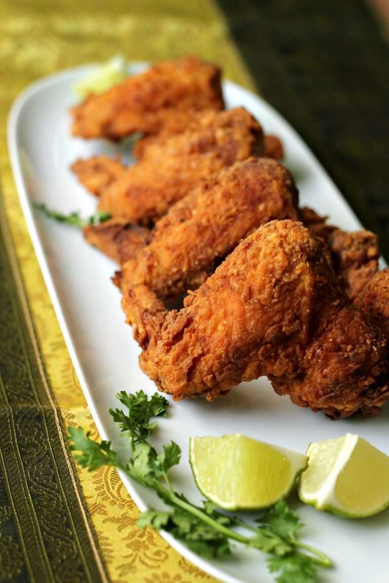 Crispy Chicken Wings Indian Style Ruchik Randhap