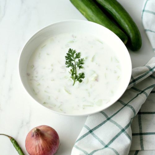 Cucumber Raitha + Video! - Ruchik Randhap