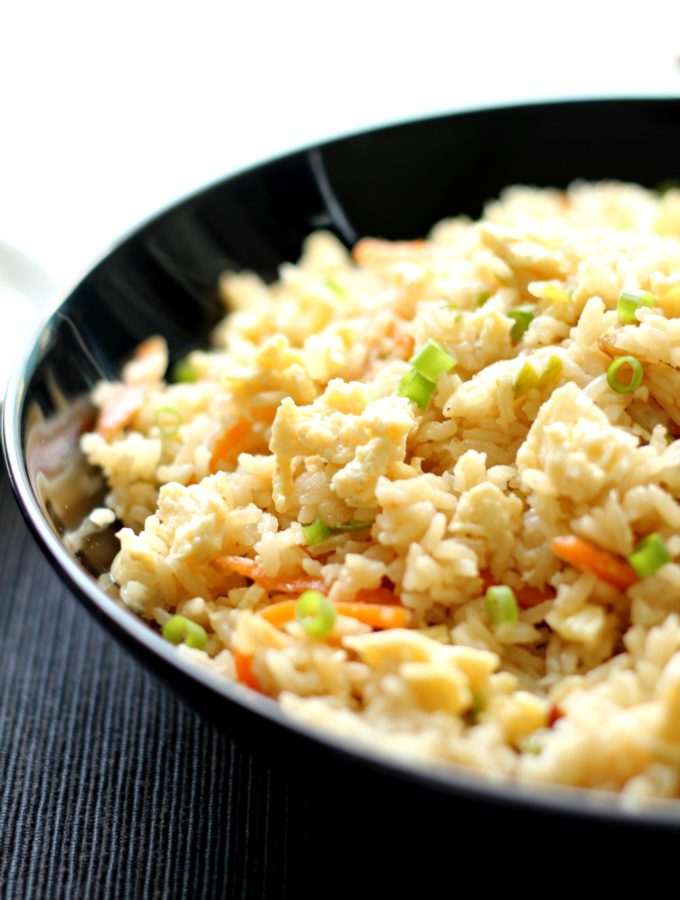 Egg Fried Rice ~ Easy One Pot Meal