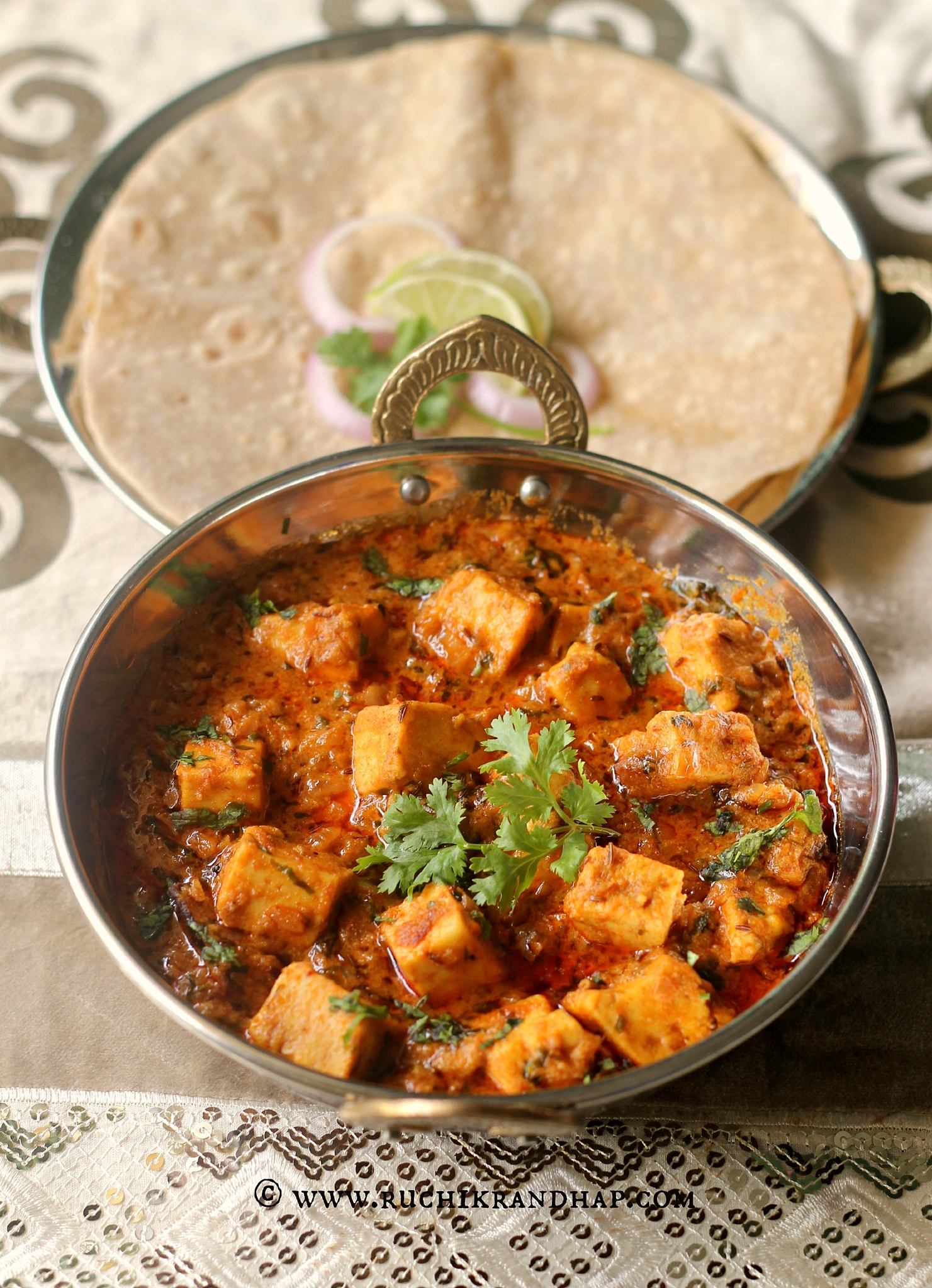 Paneer Kurma Paneer Korma (Cottage Cheese in a Spicy Yogurt Gravy