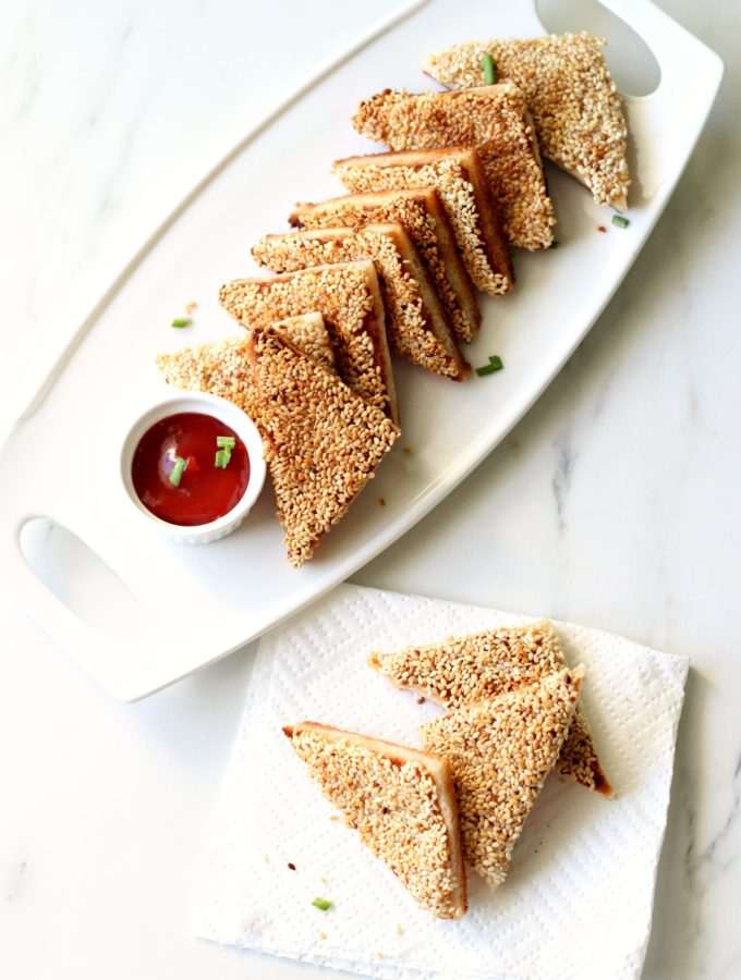 Sesame Prawn Toast