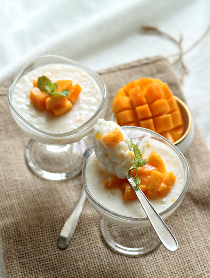 Sago Coconut Pudding