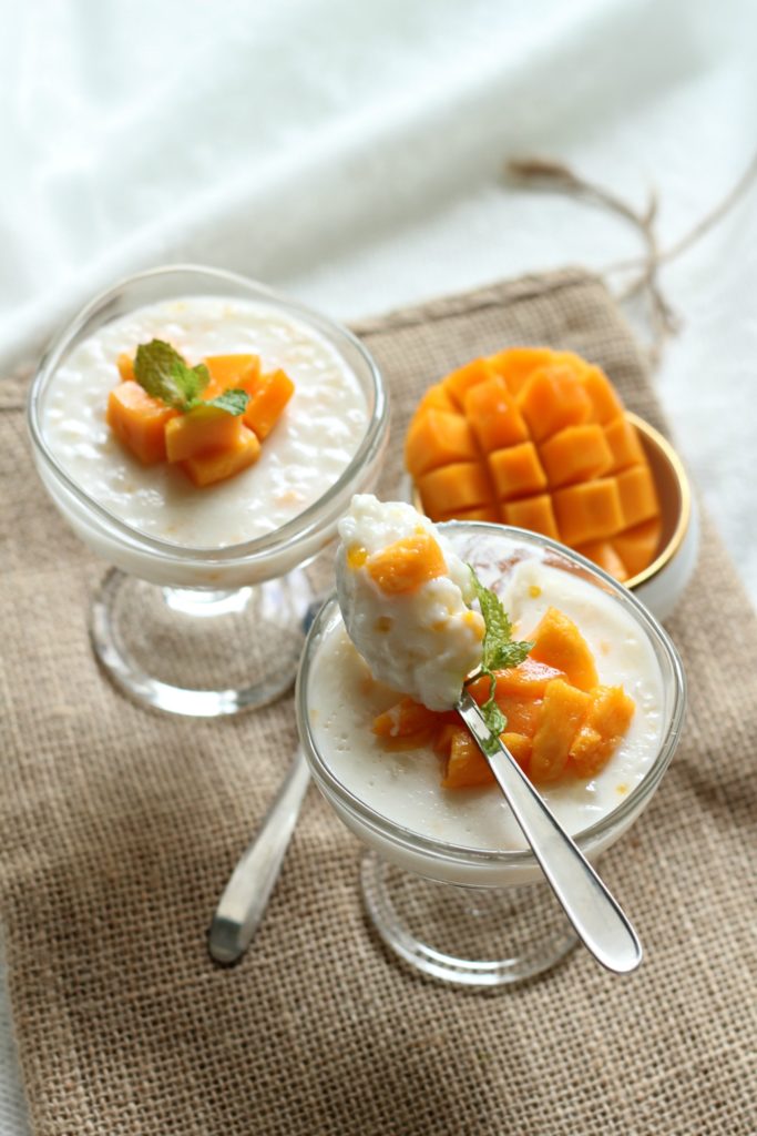 Sago Coconut Pudding Ruchik Randhap