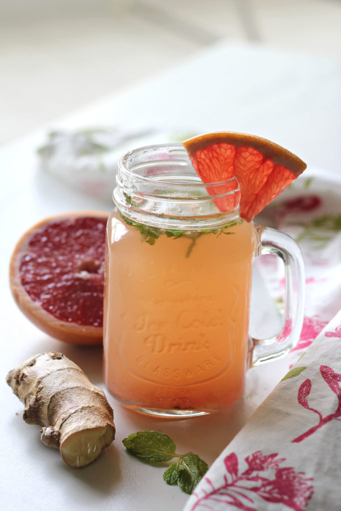 Grapefruit & Ginger Detox Drink Ruchik Randhap