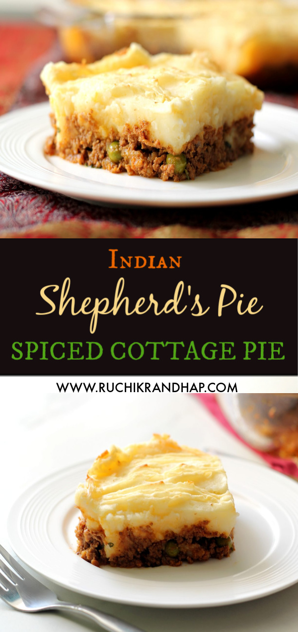 Indian-Inspired Shepherd's Pie