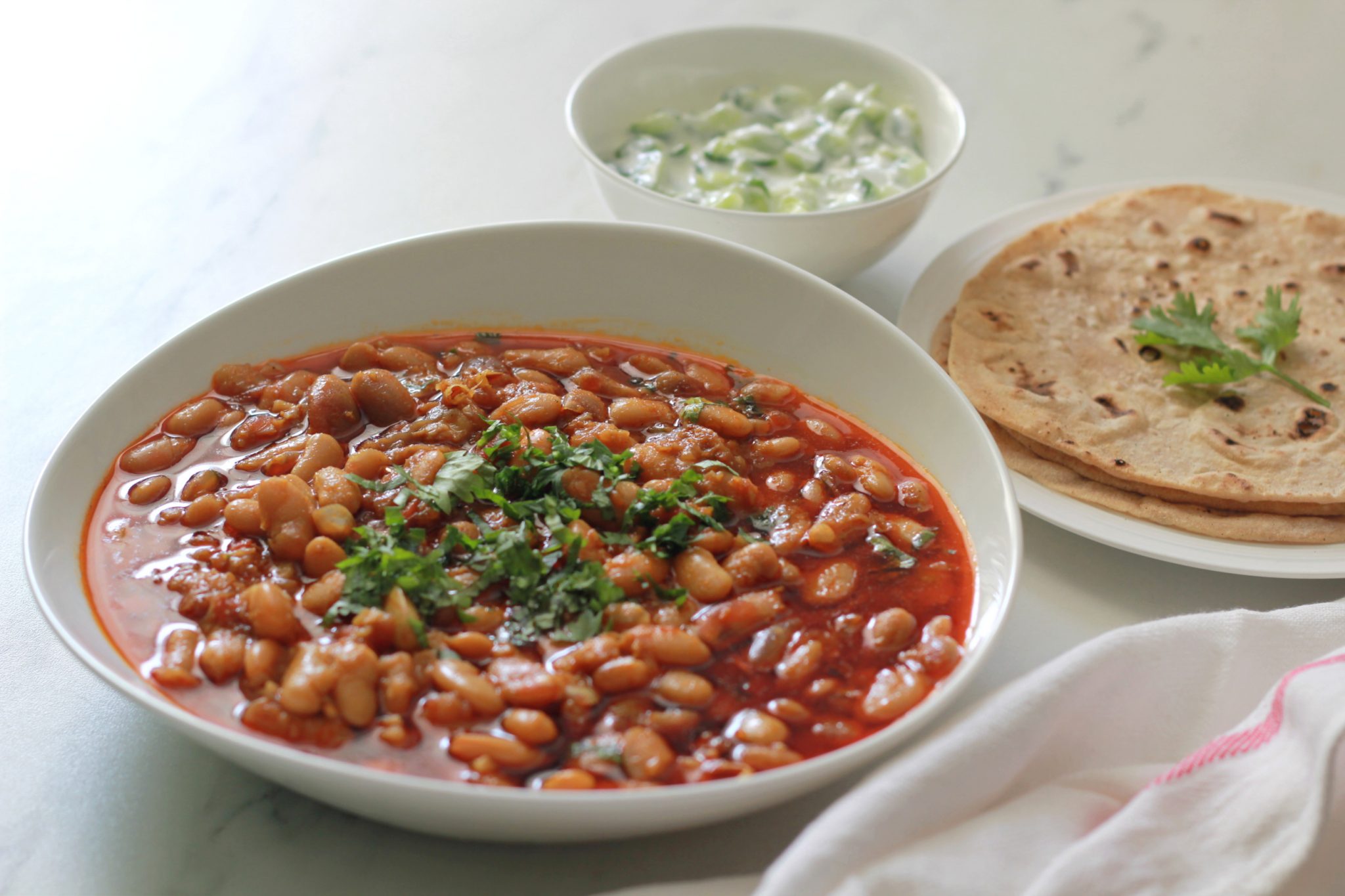 White Bean Curry Lima Bean Curry Ruchik Randhap