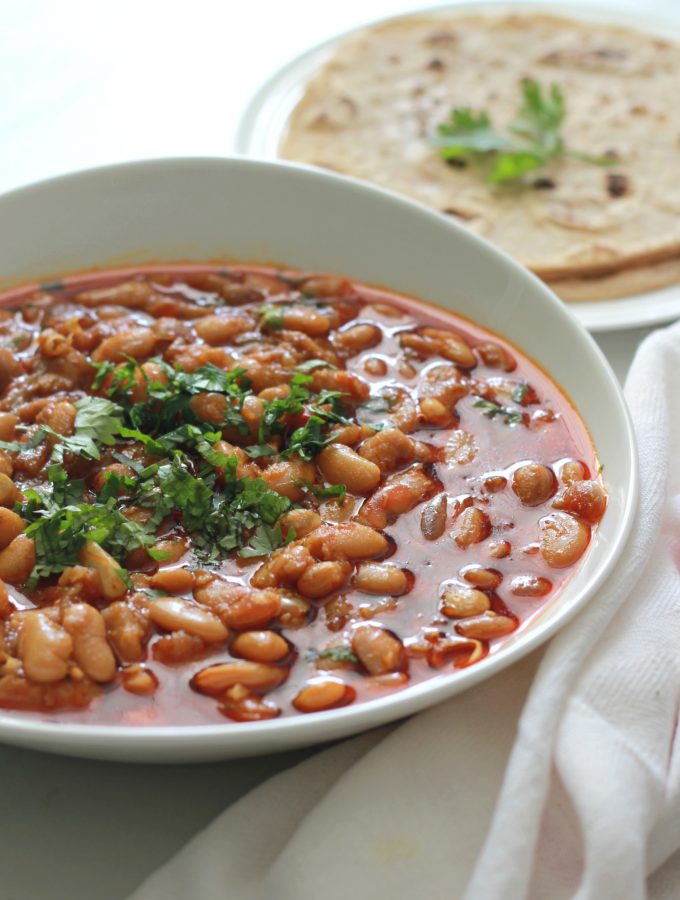 White Bean Curry | Lima Bean Curry