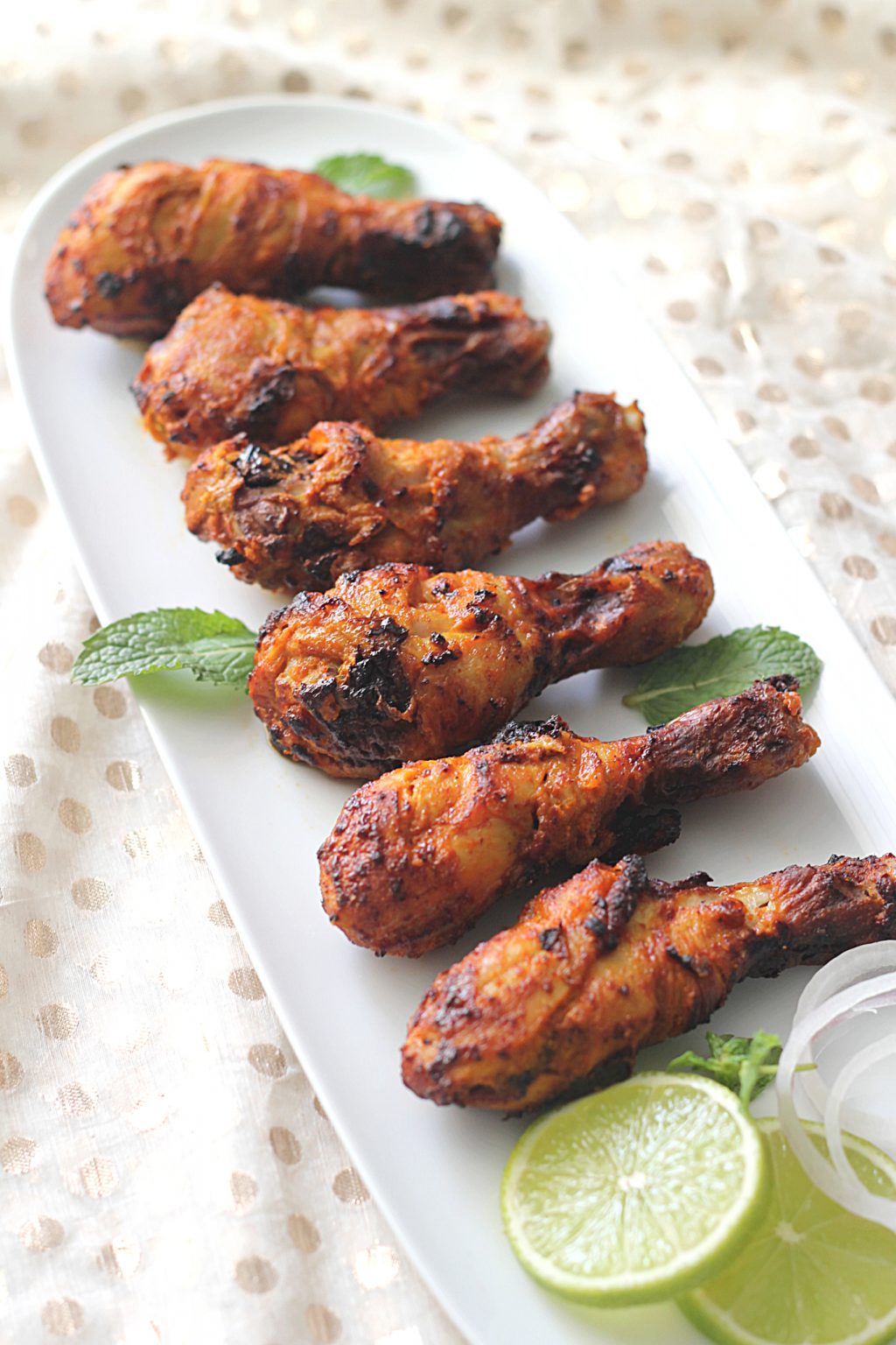 Chicken Tangdi Kabab in an Airfryer Ruchik Randhap