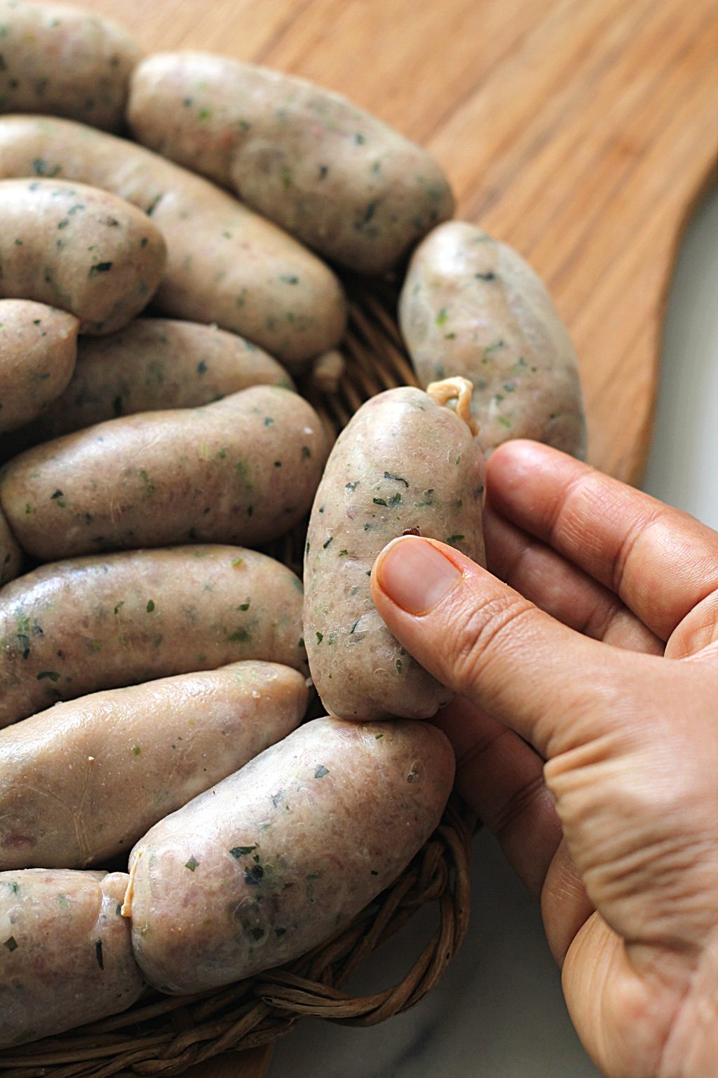 Homemade Pork Sausage - Two Flavours! - Ruchik Randhap