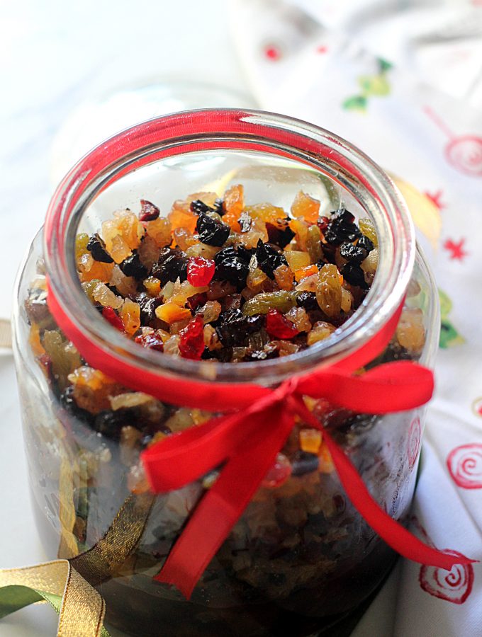 How to Soak Fruits for Christmas Cake +Video!