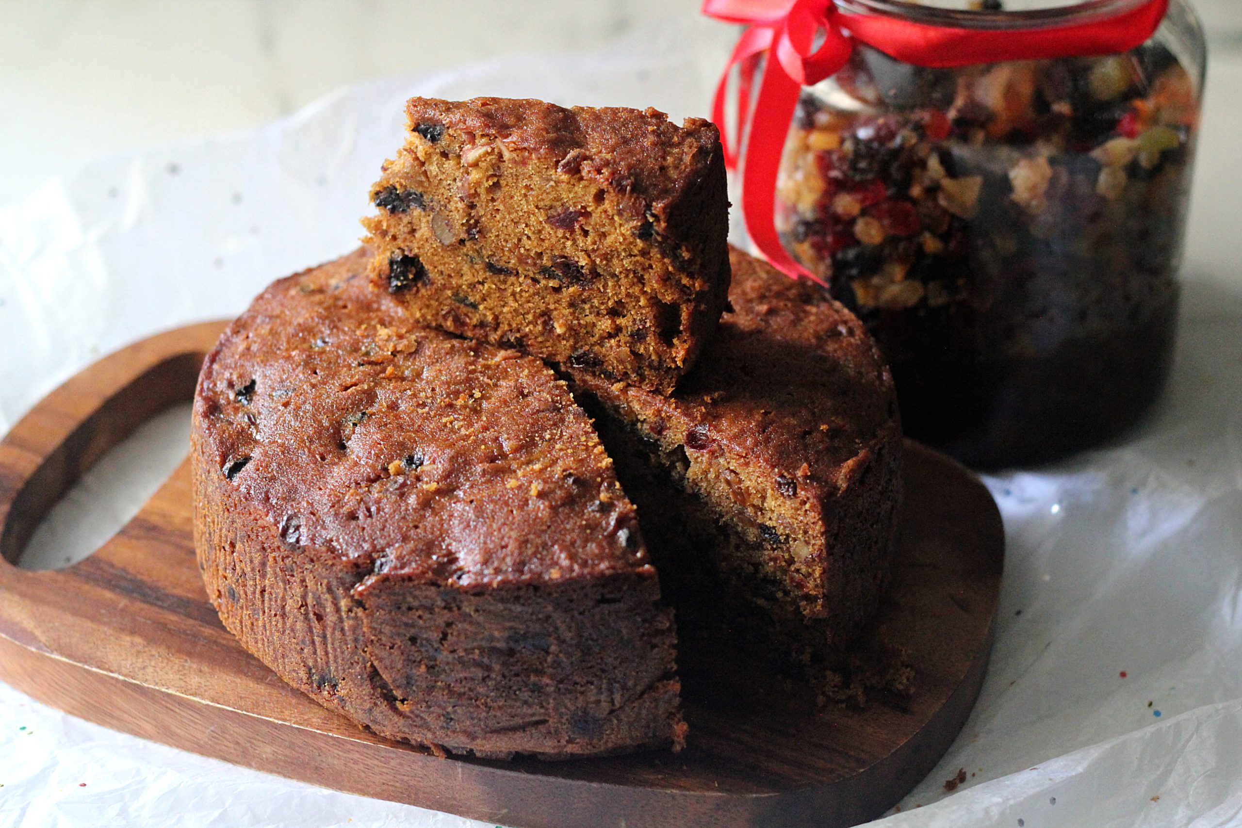 Soak Fruits For Non Alcoholic Fruit Cake / Christmas Fruit Cake Plum ...