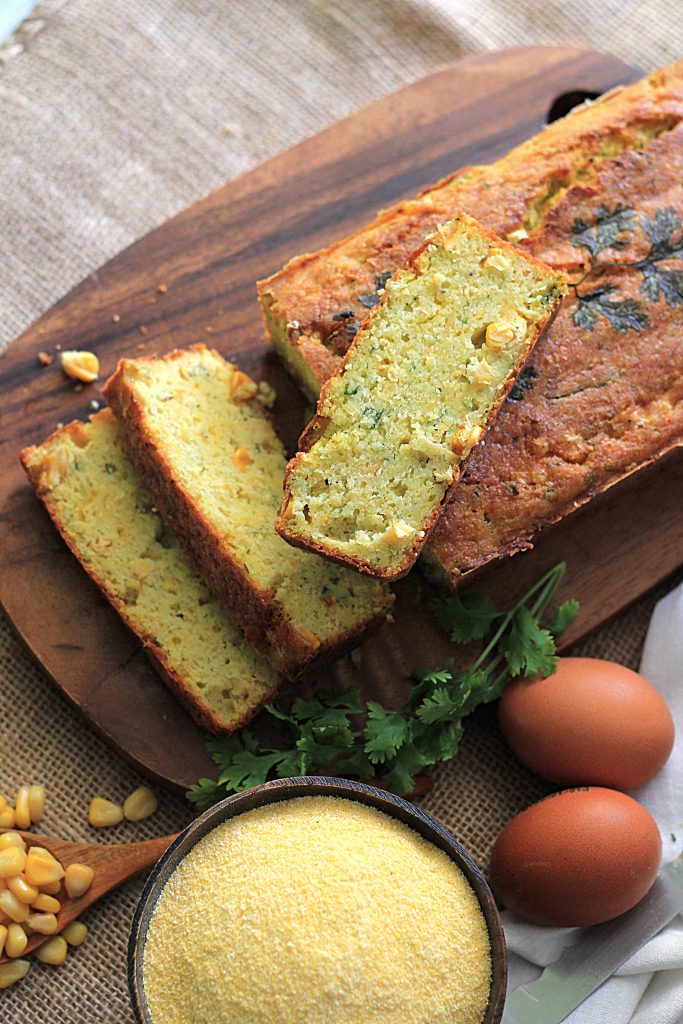 Zucchini Cornbread Savory Cornbread Ruchik Randhap