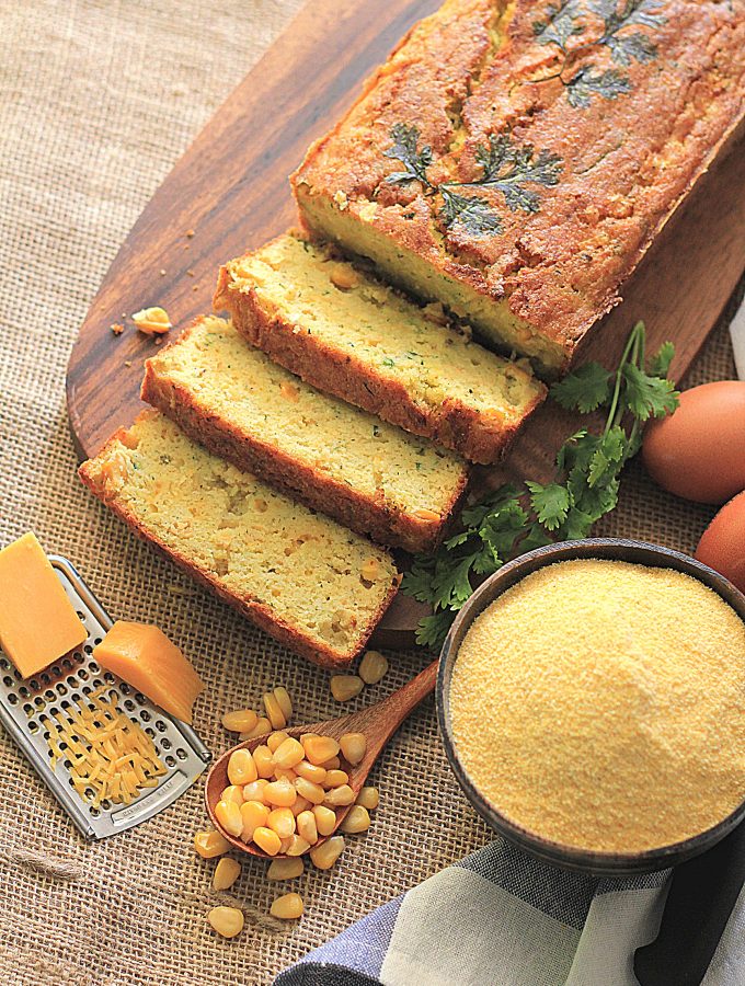 Zucchini Cornbread |Savory Cornbread