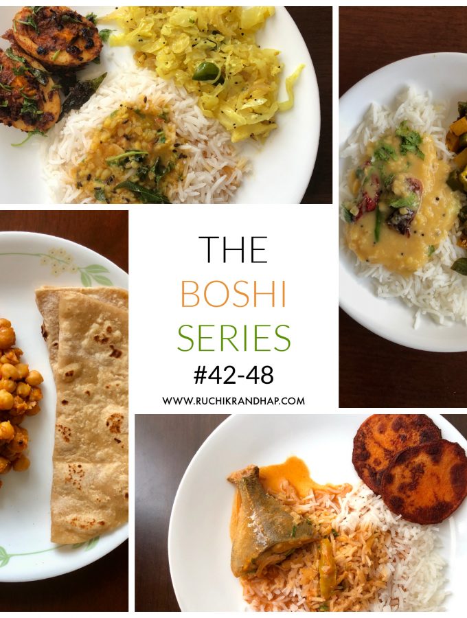 The Boshi Series | Meal Ideas – Veg, Seafood & Eggs | Boshi# 42 – 48
